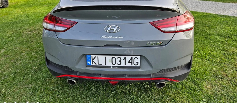 Hyundai i30 N cena 105000 przebieg: 48052, rok produkcji 2020 z Limanowa małe 562